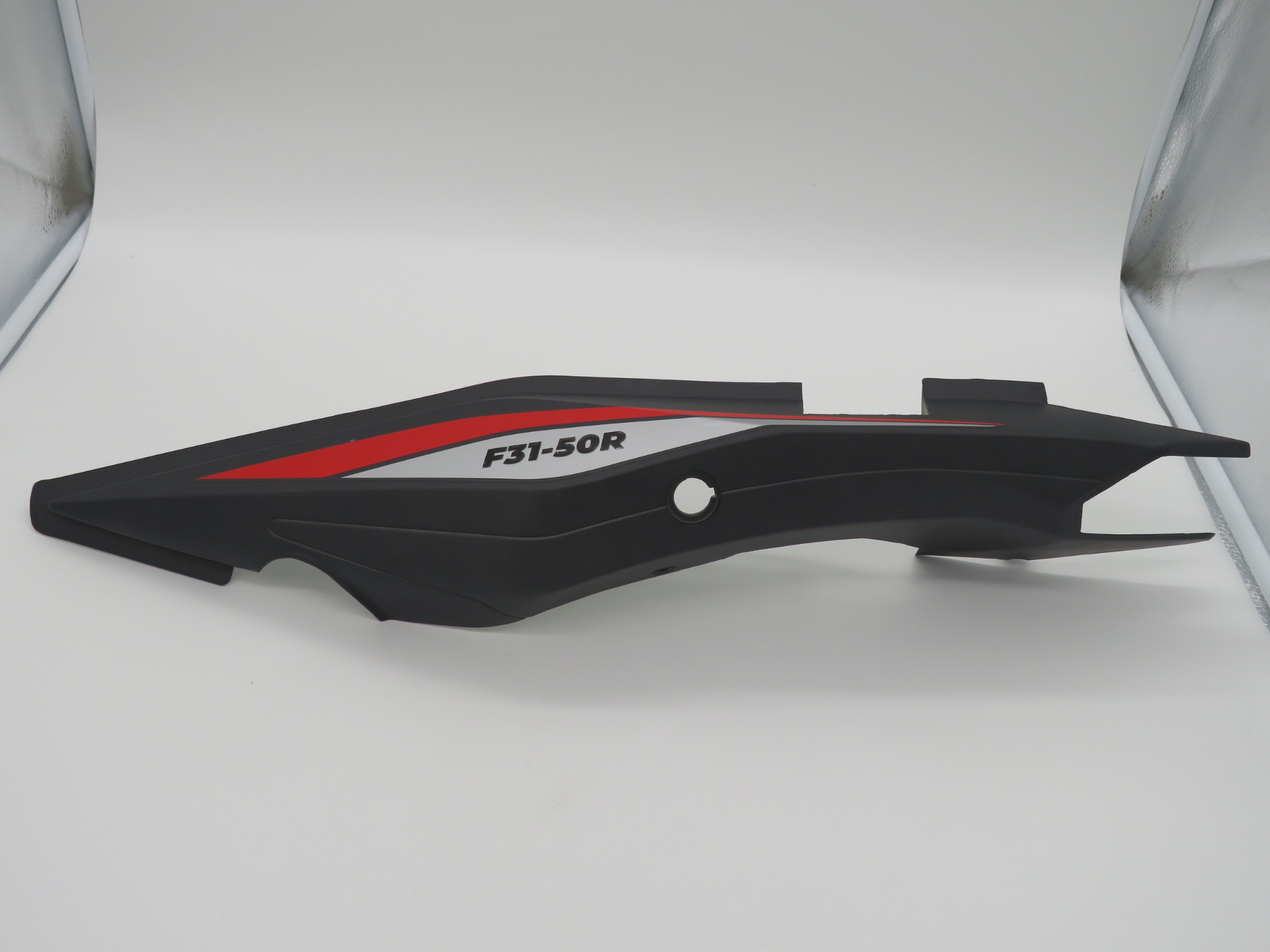 F30R Rear LH panel Red/Black