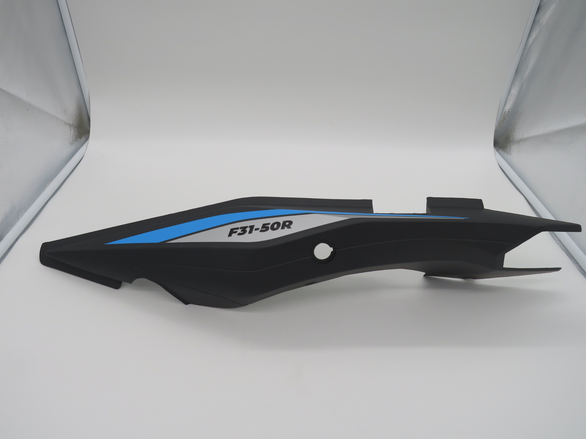 F30R Rear LH panel Blue/Black